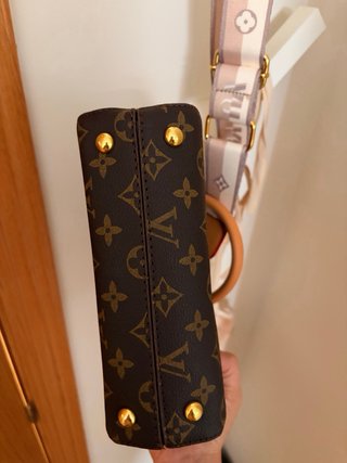 Bolso Marrón con Estampado