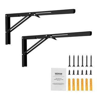 Soporte para estante plegable, 24” L 2 Pcs , Estan