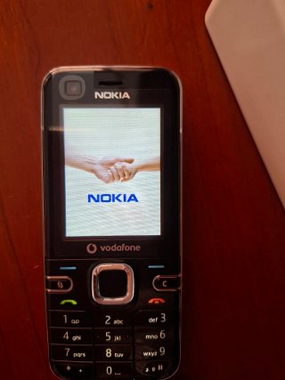 Nokia 6124 classic Vodafone Negro