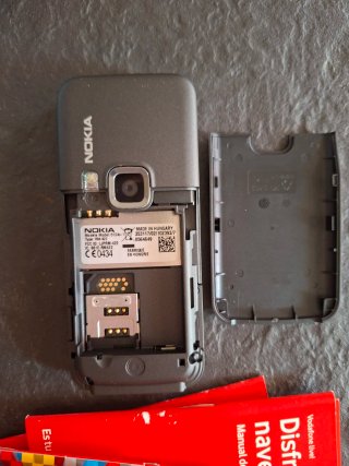 Nokia 6124 classic Vodafone Negro