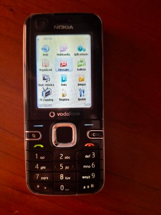 Nokia 6124 classic Vodafone Negro