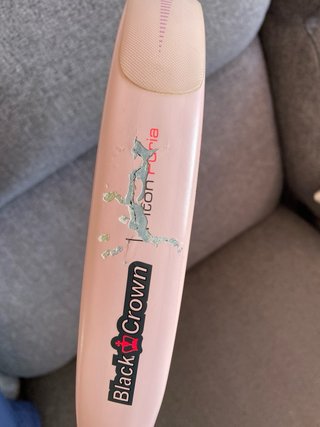 Pala Pádel Black Crown Piton Furia Rosa