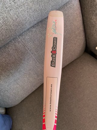 Pala Pádel Black Crown Piton Furia Rosa