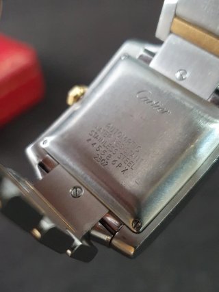 Reloj Cartier Oro y Plata