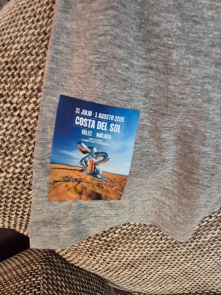 Camiseta Dreambeach Velez-Malaga Gris JHK