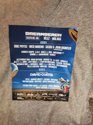Camiseta Dreambeach Velez-Malaga Gris JHK