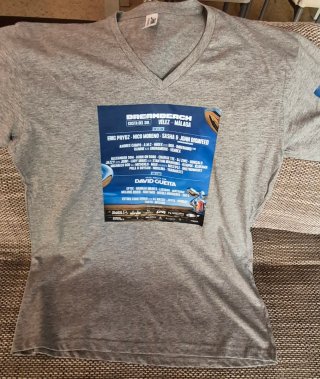Camiseta Dreambeach Velez-Malaga Gris JHK