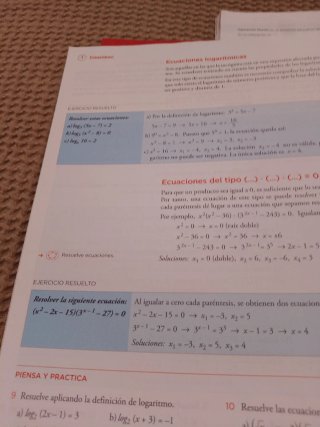 Libro de texto Matemáticas,4'ESO
