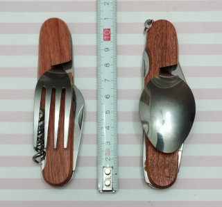 NOVEDAD. CUBIERTOS PLEGABLES Y DESMONTABLES MADERA