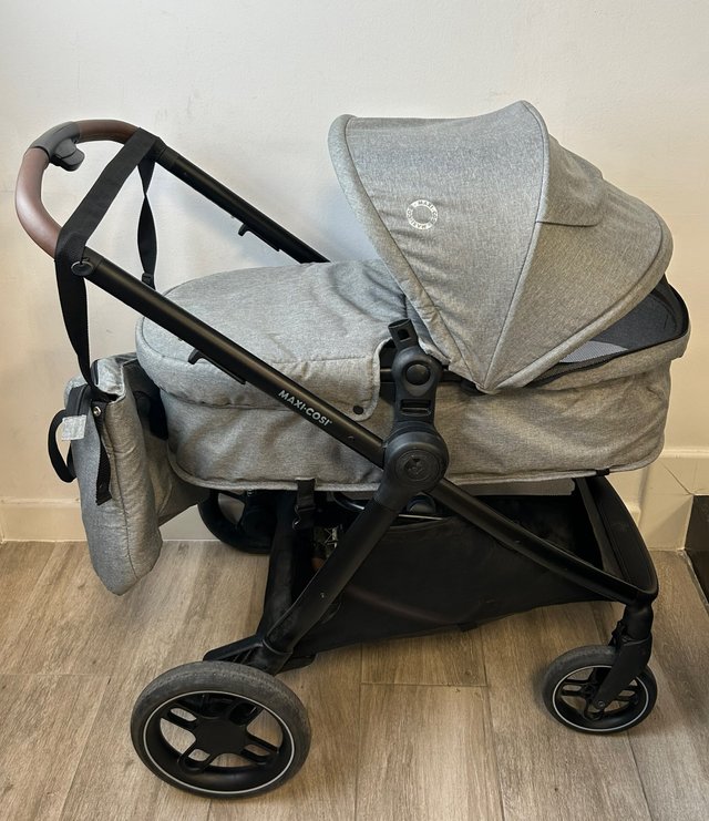 Carro + silla bebé Maxi Cosi Gris - miniatura 4