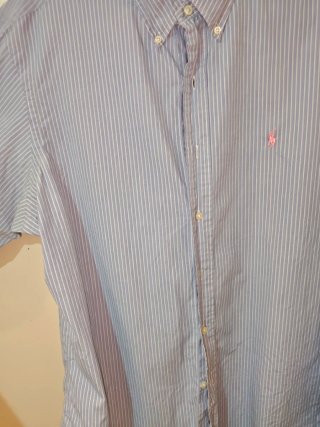 Camisa Polo Ralph Lauren Rayas Talla XL