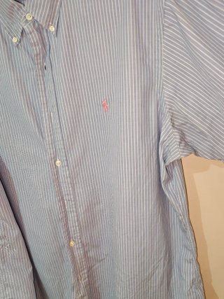 Camisa Polo Ralph Lauren Rayas Talla XL