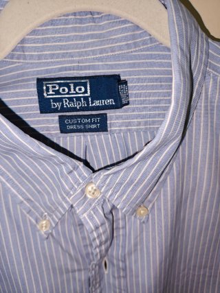 Camisa Polo Ralph Lauren Rayas Talla XL
