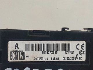 1162988 módulo confort 284b2ax620 nissan micra