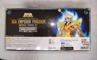 Saint Cloth Myth EX Poseidón Set Trono