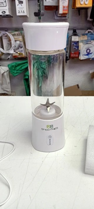 Batidora Portátil ZDK-T8 Vaso Cristal
