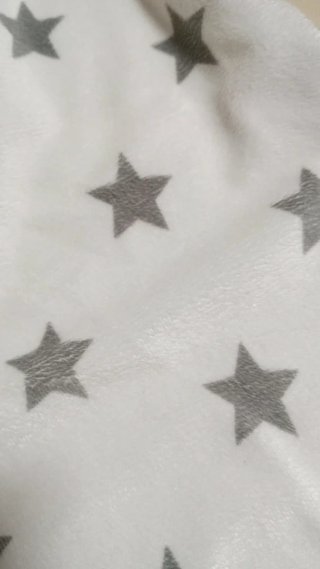 Manta de bebé estrellas