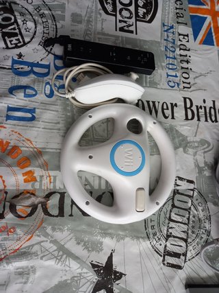 Consola Nintendo Wii Negra Retrocompatible.