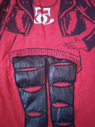 Camiseta  estampada de manga larga