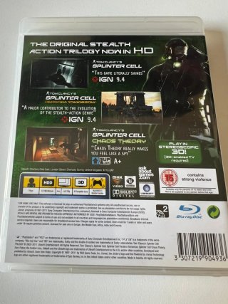 Splinter Cell Trilogy (PS3)