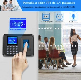 Máquina Fichar Huella Dactilar Biométric o pin