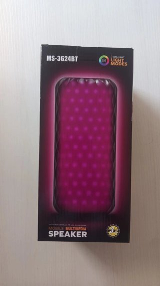 Altavoz MS-3624BT LED 5 Modos de Luz