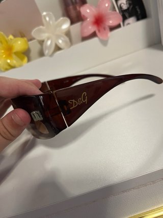 Occhiali da sole D&G marroni