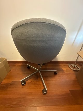 Silla Giratoria Ikea SKRUVSTA Gris