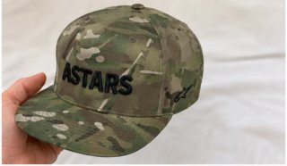 Gorra Alpinestars Camuflaje Negra