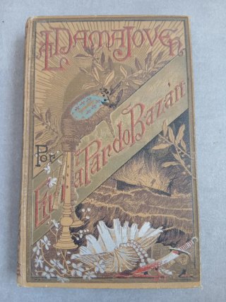 Libro antiguo. La Dama Joven. Emilia Pardo Bazán