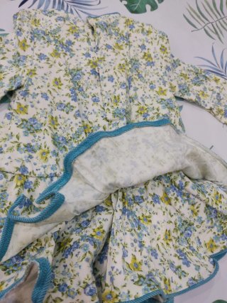 Vestido y zapatos Mayoral 6/9 meses