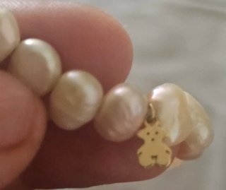 Pulsera TOUS Sweet Dolls Perlas y Oso