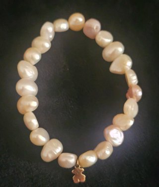 Pulsera TOUS Sweet Dolls Perlas y Oso