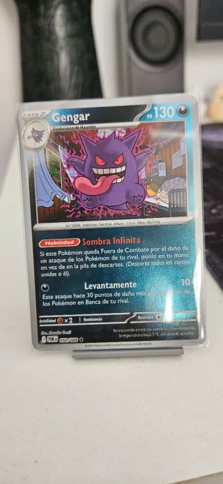 Carta Pokémon Gengar Fase 2