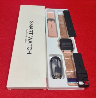Smartwatch Oro Rosa e Rosa