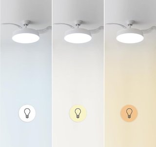 Cecotec Ventilador Techo Aspas Retráctiles