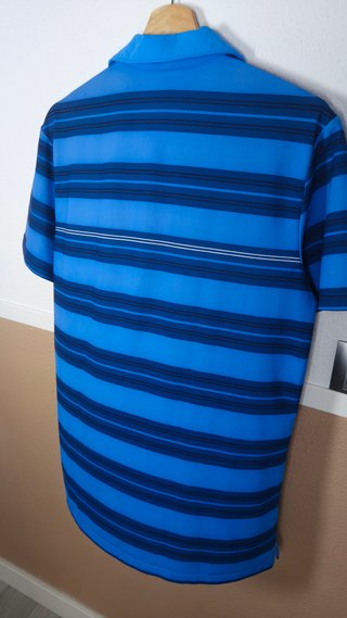 Polo Nike Dri-Fit Rayas Azules Talla L
