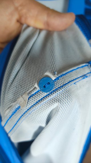 Polo Nike Dri-Fit Rayas Azules Talla L