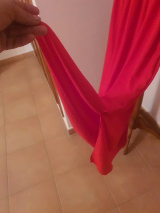 Vestido midi rojo