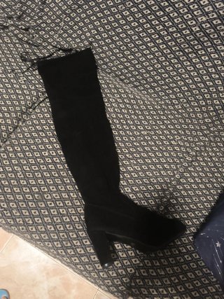 Botas altas negras