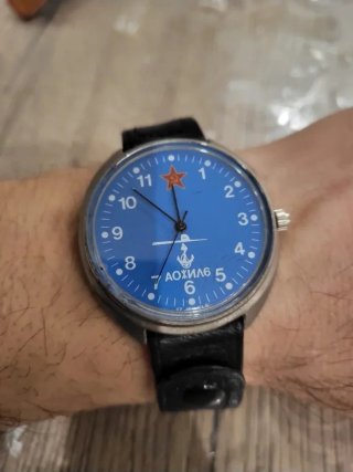 Orologio Raketa Russo Stella Rossa