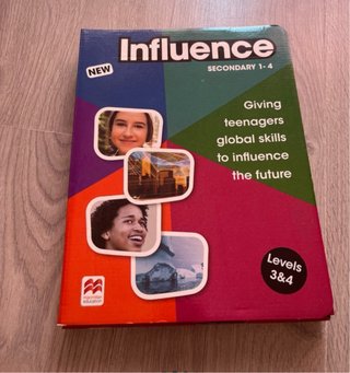 Lote libro inflence enrgize 2 + CD 3 libros