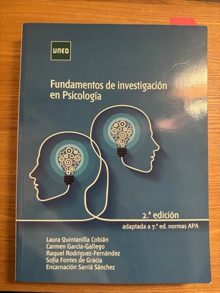 Fundamentos de investigación en psicología