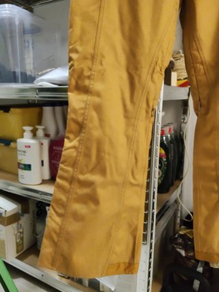 Pantalón esquí chica T.38 tejido novadry