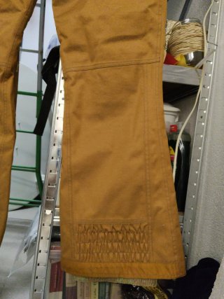Pantalón esquí chica T.38 tejido novadry