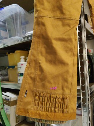 Pantalón esquí chica T.38 tejido novadry