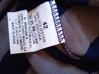 Jersey cuello alto rayas mujer
