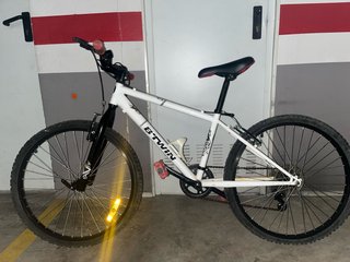 Bicicleta Btwin Blanca