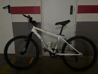 Bicicleta Btwin Blanca