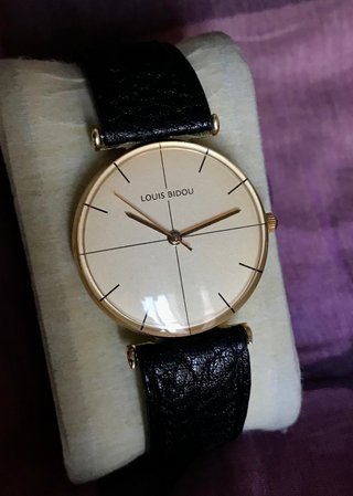 Reloj Louis Bidou Cuarzo Vintage Años 90